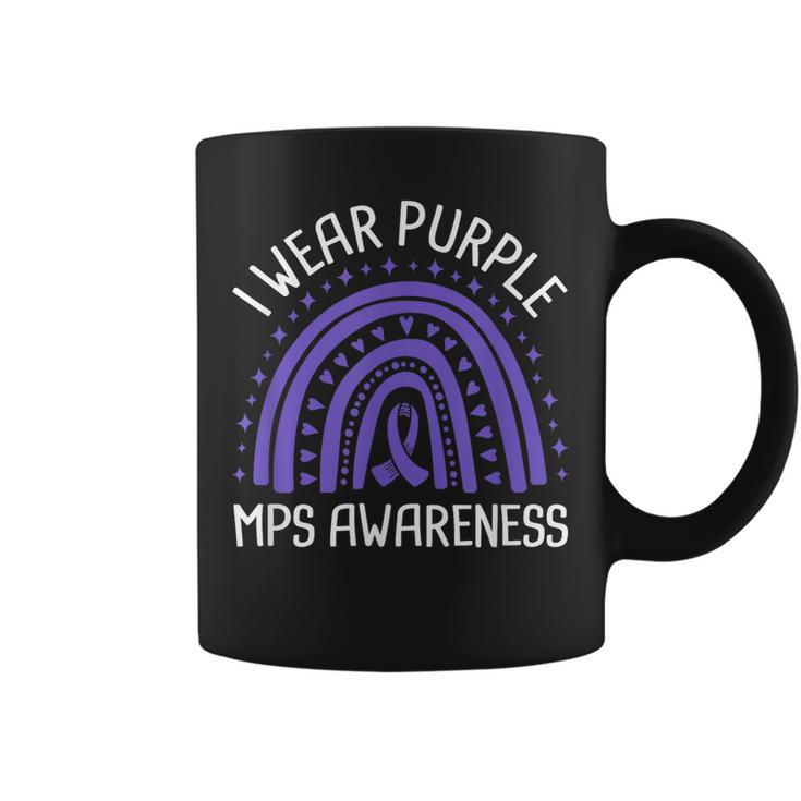 I Wear Purple Mps Awareness  Coffee Mug