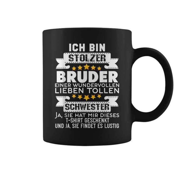 Ich Bin Stolzer Bruder Eines Wundervollen Schwester Tassen, Herren Tee