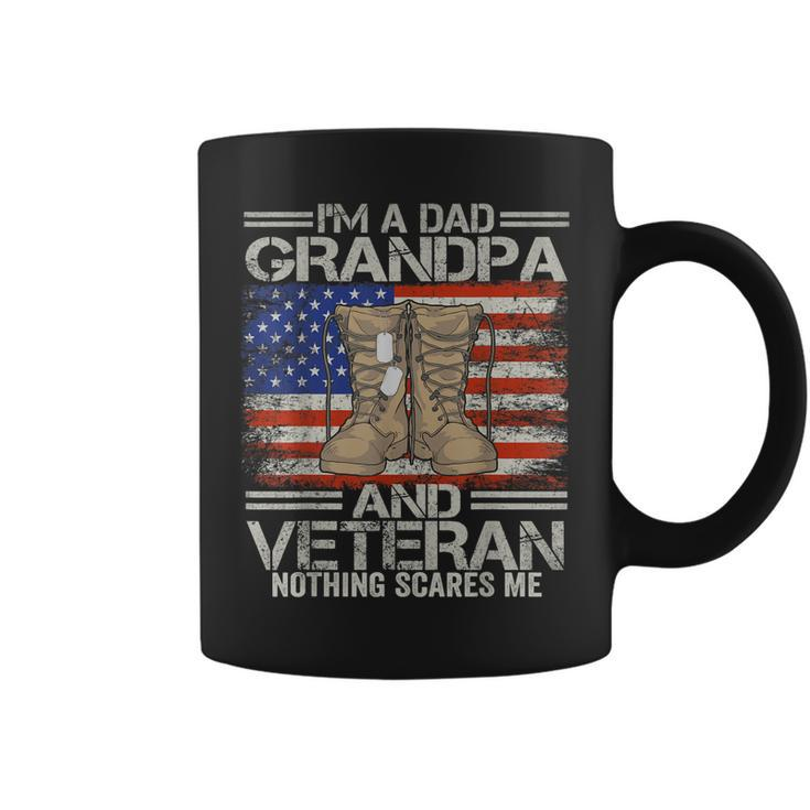 Im A Dad Grandpa And Veteran Fathers Day  Coffee Mug