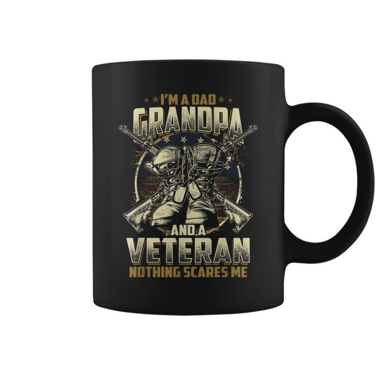 Im A Dad Grandpa Veteran Fathers Day For Mens Womens  Coffee Mug