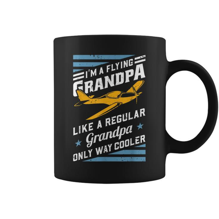 Im A Flying Grandpa Like A Regular Only Way Cooler Gift For Mens Coffee Mug