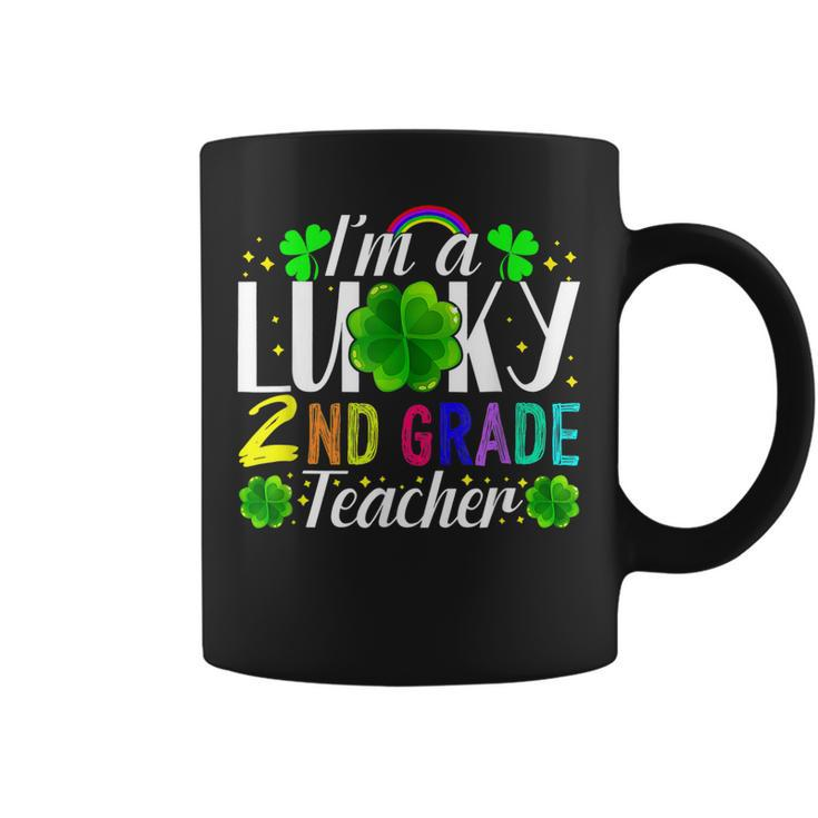 Im A Lucky 2Nd Grade Teacher St Patricks Day Costume  Coffee Mug