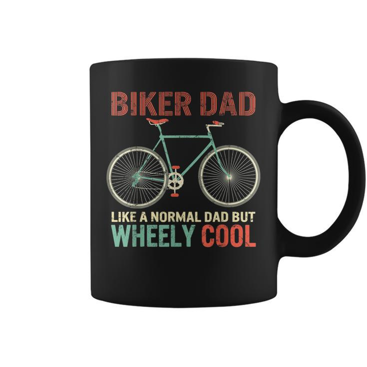 Im Biker Dad Fathers Day Wheely Cooler Bicycle Bike Cycling Coffee Mug