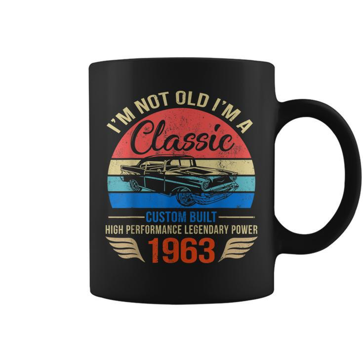 Im Classic Car 60Th Birthday Gift 60 Years Old Born In 1963  Coffee Mug