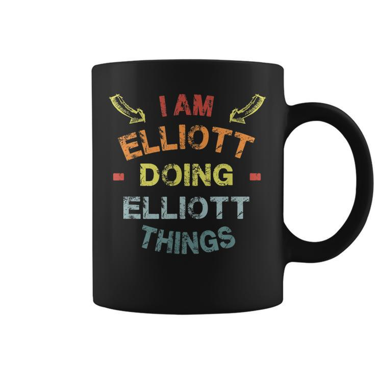 Im Elliott Doing Elliott Things Cool Funny Christmas Gift  Coffee Mug