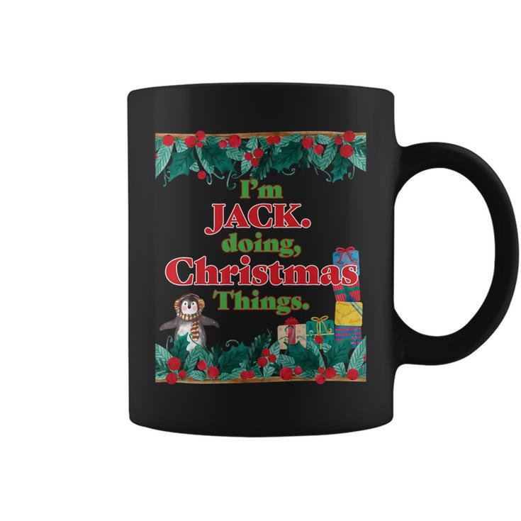 Im Jack Doing Christmas Things Funny Christmas   Coffee Mug