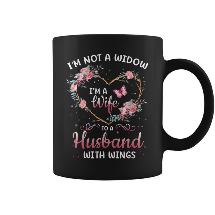 Im Not A Widow Im A Wife To A Husband With Wings  Coffee Mug