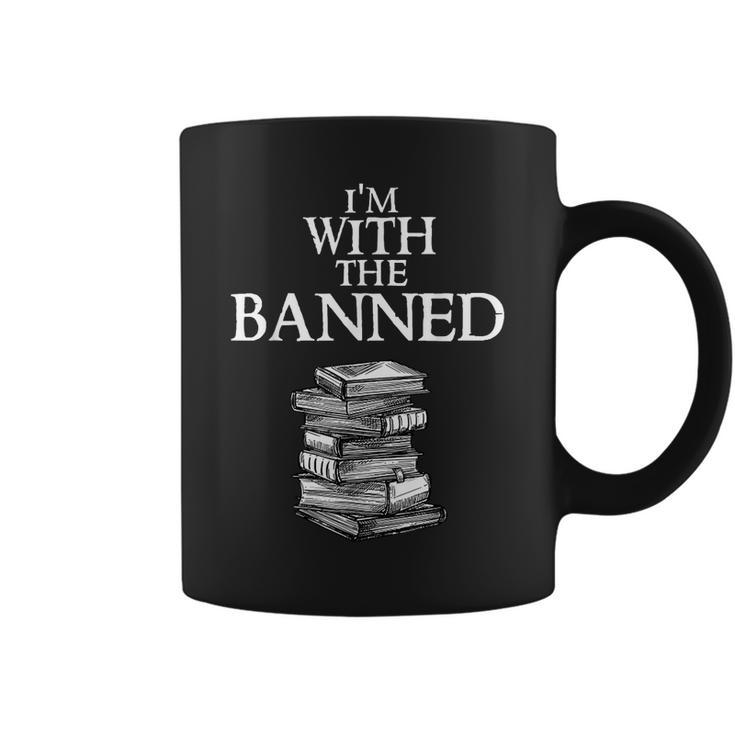 Im With The Banned Books I Read Banned Books Lovers  Coffee Mug