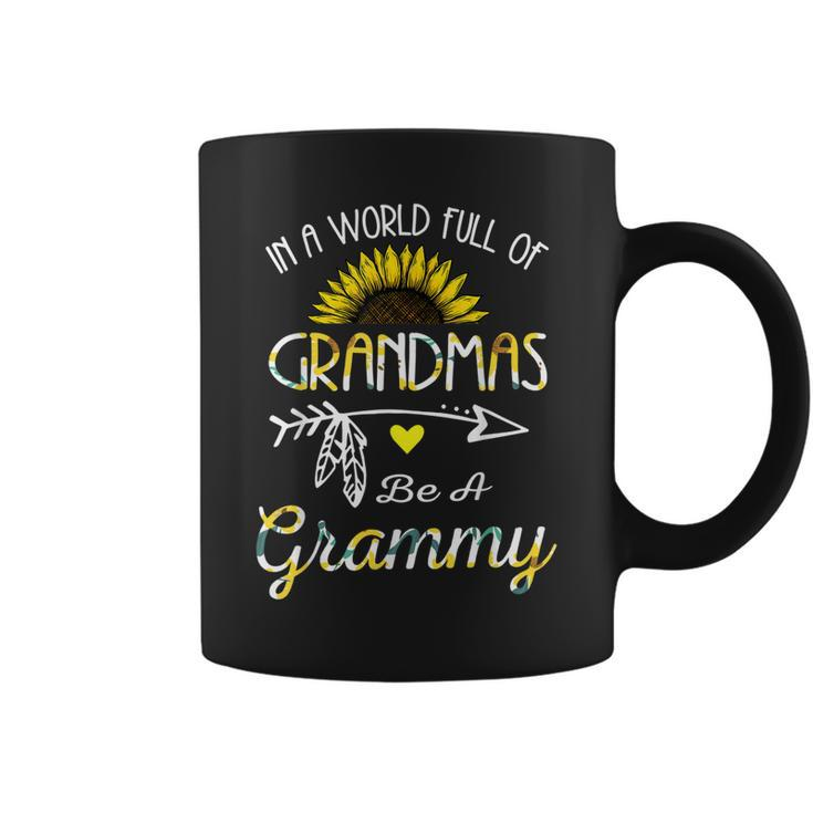 In A World Full Of Grandmas Be A Grammy Grandma Gifts Coffee Mug