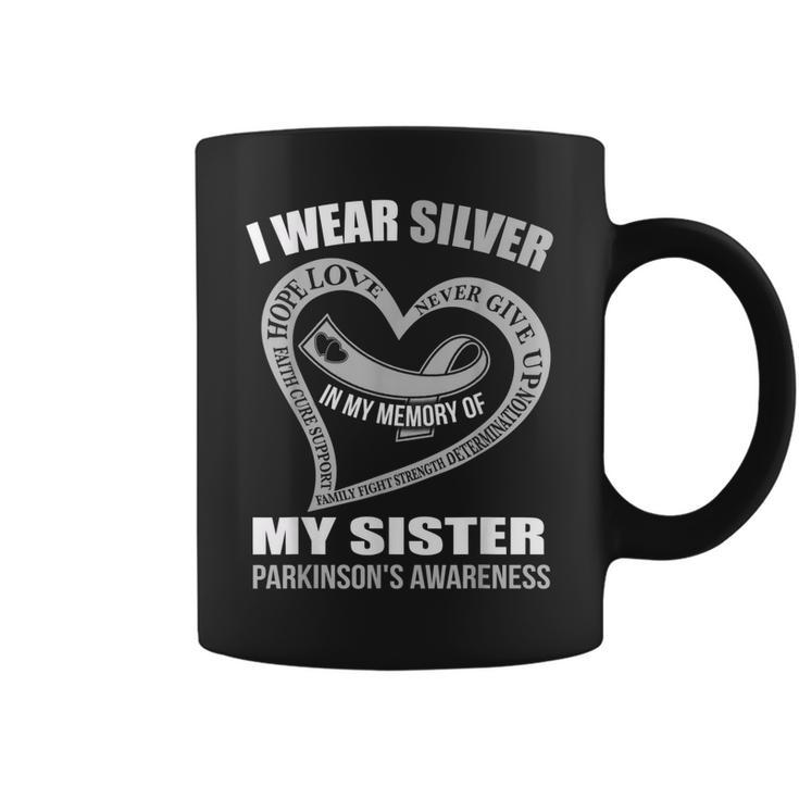 In My Memory Of My Sister Parkinsons Awareness Coffee Mug