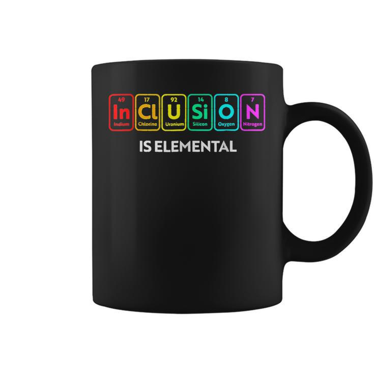Inclusion Is Elemental Funny Chemical Lgbt Gay Pride Month  Coffee Mug