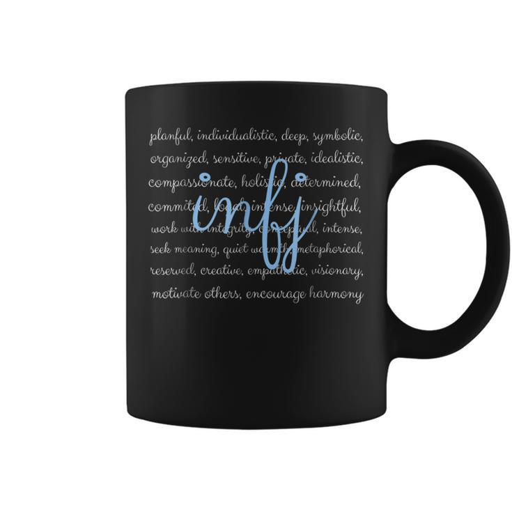 Infj Personality Type Introvert Description Traits T Shirt Coffee Mug