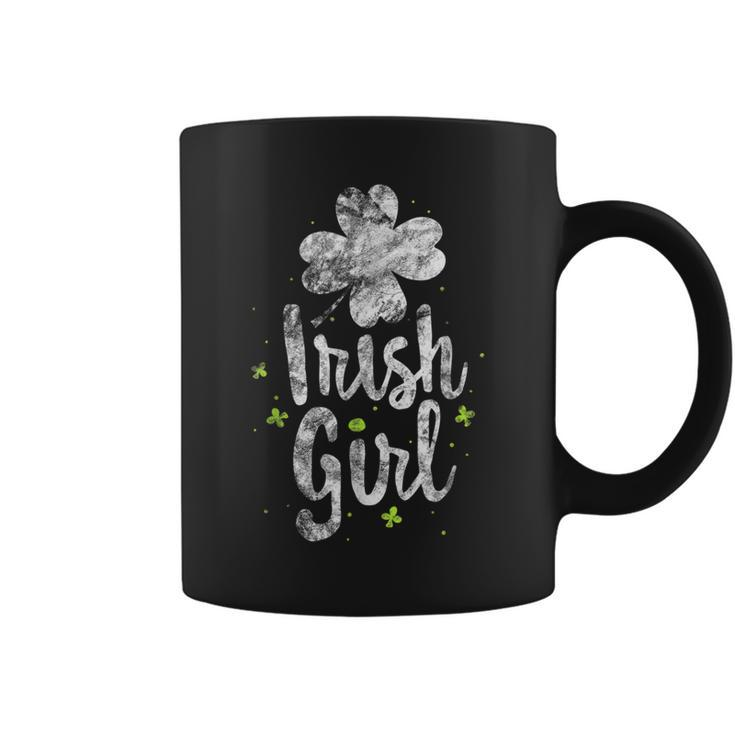 Irish Girl St Patricks Day Girls Shamrock  Coffee Mug