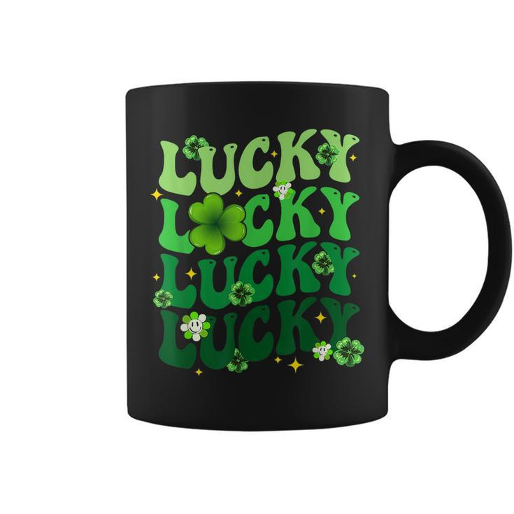 Irish Lucky Shamrock Green Clover St Patricks Day Patricks  Coffee Mug