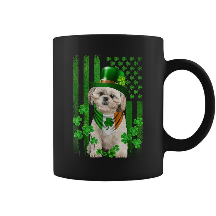 Irish Shih Tzu St Patricks Day Funny Leprechaun Shih Tzu  Coffee Mug