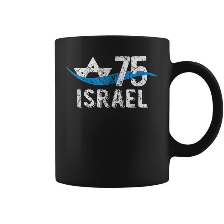 Israel 75Th Anniversary 2023 Jewish State Israeli Flag  Coffee Mug