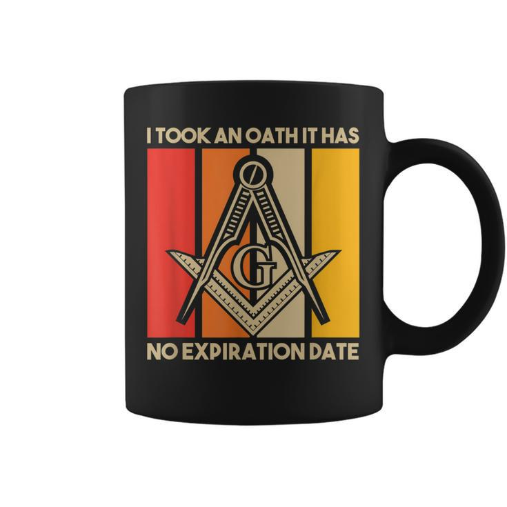 It Took An Oath Masonic Master Square And Compass Freemason  Coffee Mug