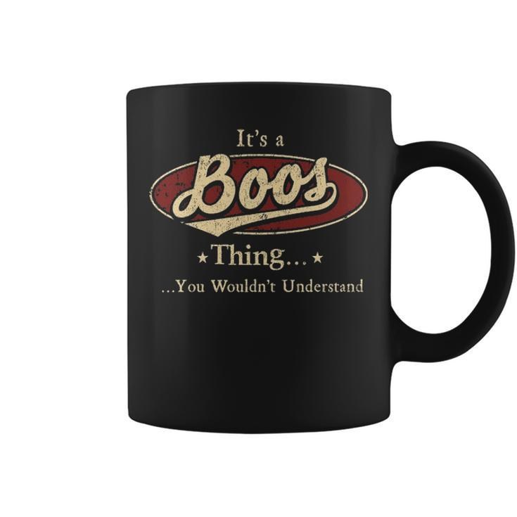 Its A Boos Thing You Wouldnt Understand  Personalized Name Gifts   With Name Printed Boos Coffee Mug