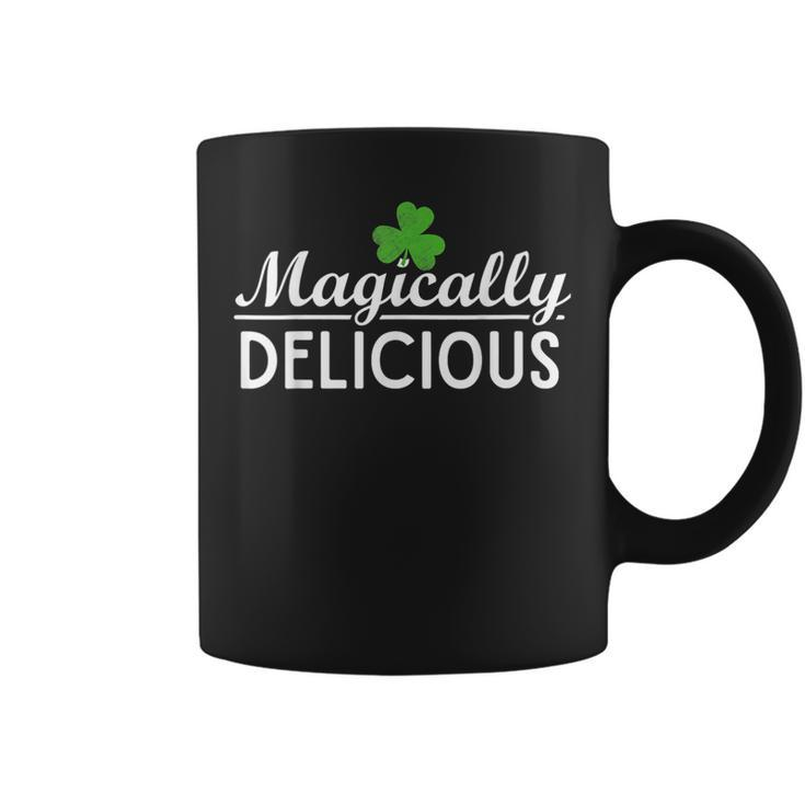 Its Magically Delicious Best St Patricks Day Shamrock Party  Coffee Mug