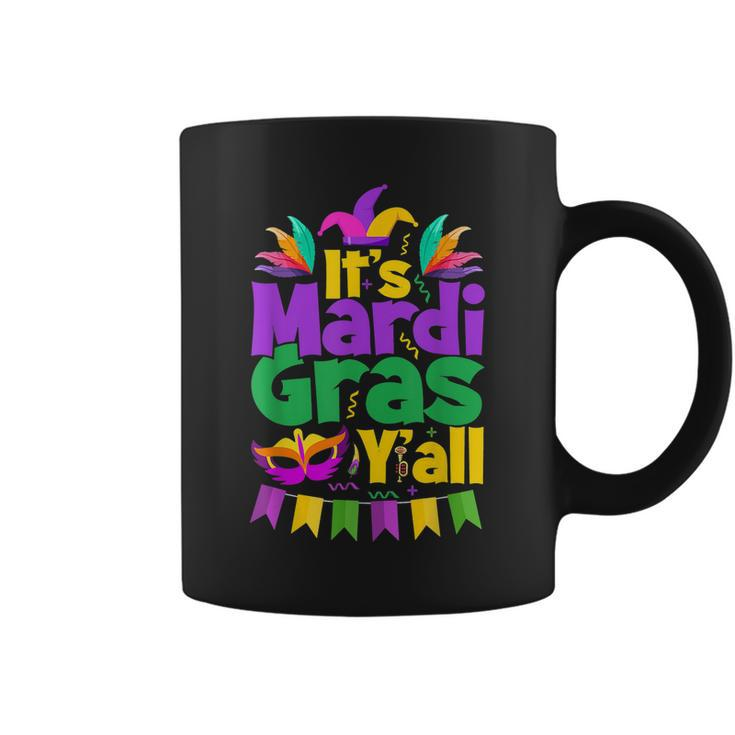 Its Mardi Gras Yall  Mardi Gras  V2 Coffee Mug