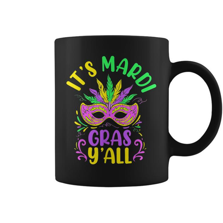 Its Mardi Gras Yall Shenanigan New Orleans Louisiana  Coffee Mug