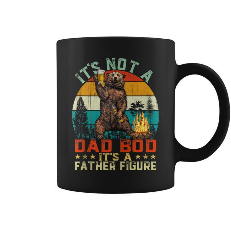 Its Not A Dad Bod Its A Father Figure Funny Bear Fathers  Coffee Mug