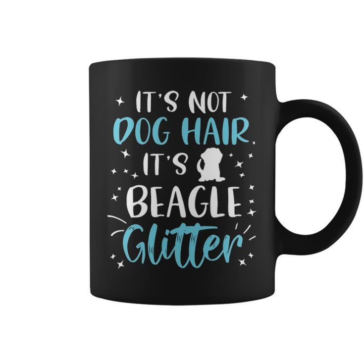 Its Not Dog Hair Its Beagle Glitter Funny Beagle Dog Mom Coffee Mug