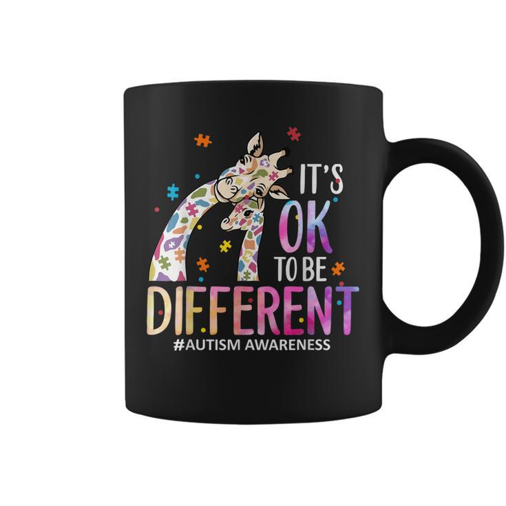 Its Ok To Be Different Autism Awareness Acceptance Be Kind  Coffee Mug