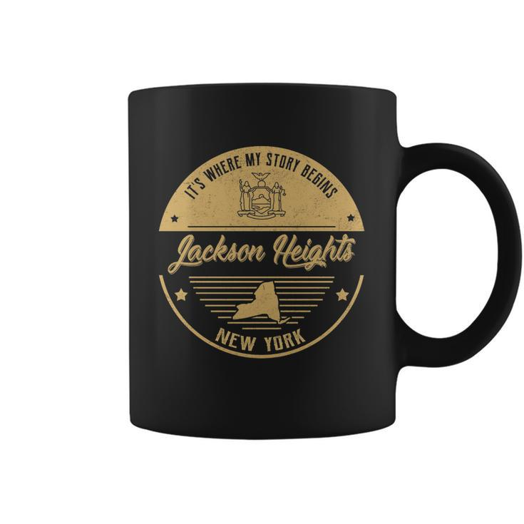Jackson Heights New York Its Where My Story Begin  Coffee Mug