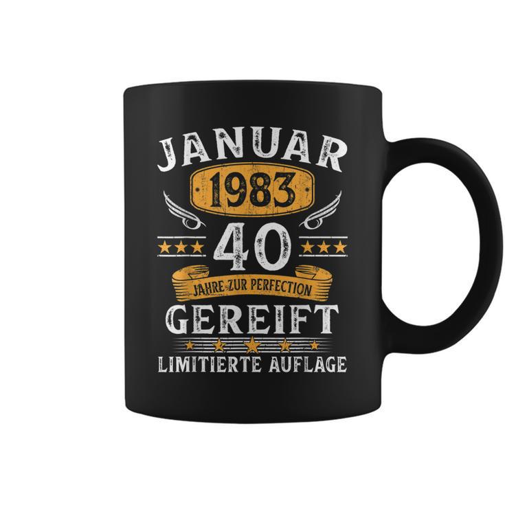 Januar 1983 Lustige Geschenke 40 Geburtstag Mann Frau Tassen