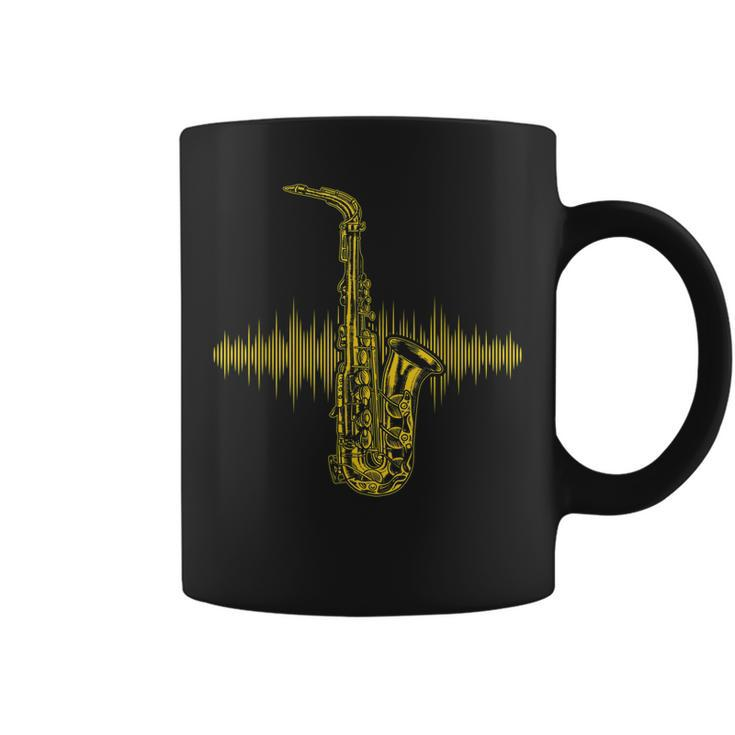 Jazz Music Saxophone Player Funny Saxophone Marching Band  Coffee Mug