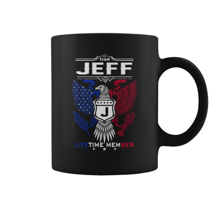 Jeff Name  - Jeff Eagle Lifetime Member Gif Coffee Mug