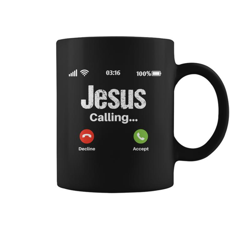 Jesus Calling John 316 Christian Accept Christ Coffee Mug