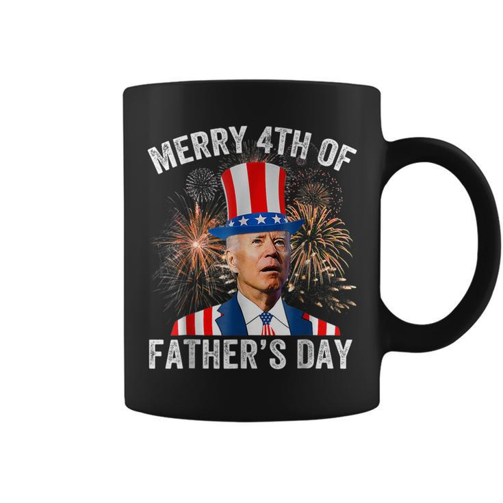 Joe Biden Merry 4Th Of Fathers Day Funny 4Th Of July  Coffee Mug