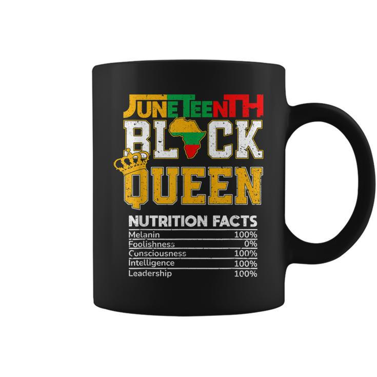 Junenth Black Queen Nutrition African American Women Girl  Coffee Mug