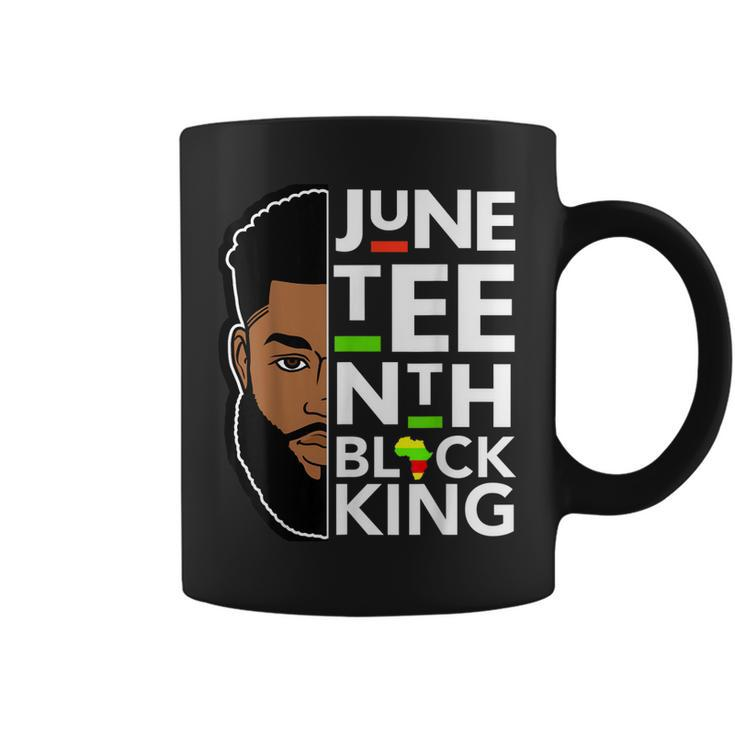 Junenth Freedom Black King Father Dad Men Son Brothers Coffee Mug