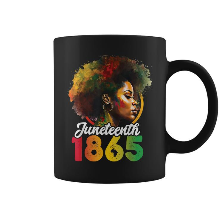 Junenth Is My Independence Day  Womens Black Pride  Coffee Mug