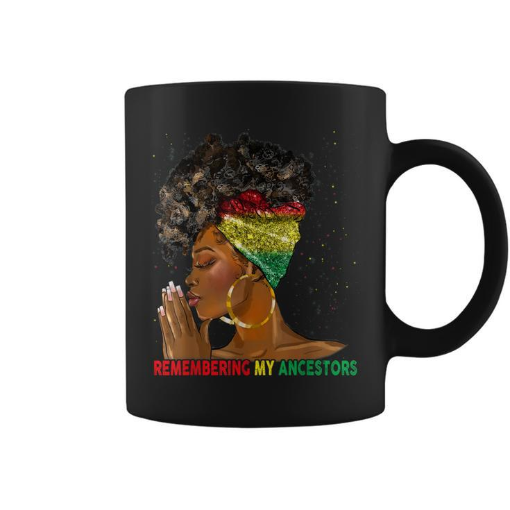 Junenth  Remembering My Ancestors Black Freedom  Coffee Mug