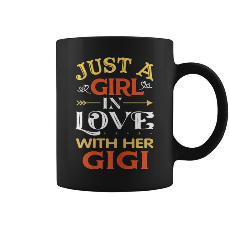 Just A Girl In Love With Her Gigi Mothers Day Family Gift Coffee Mug