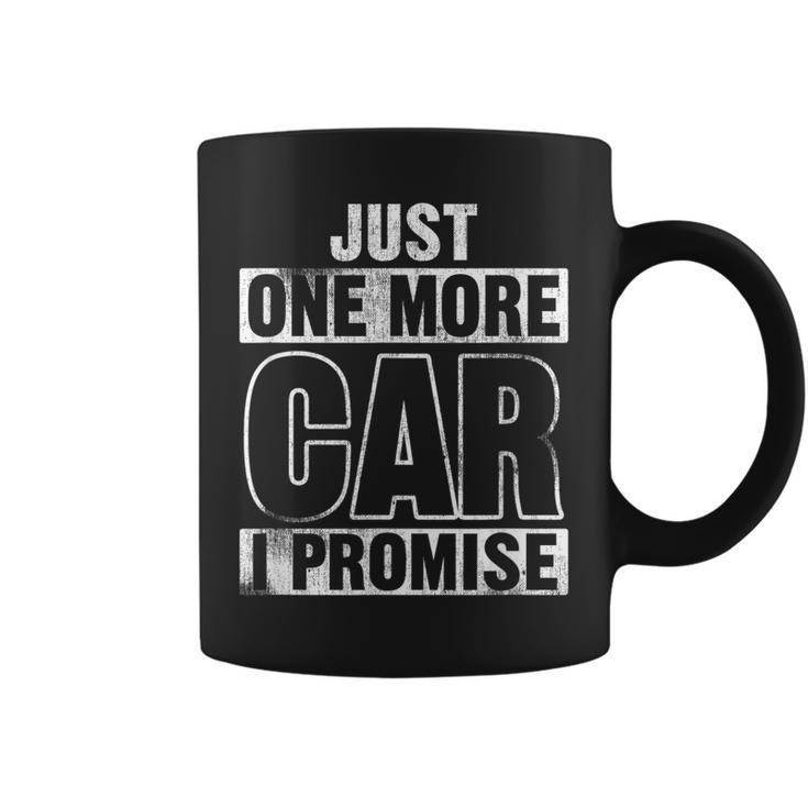 Just One More Car I Promise Turbo Wheel Auto Engine Garage Coffee Mug