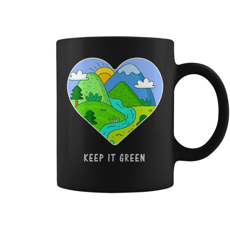 Keep It Green Save The Planet Shirt Earth Day 2019 Gift Idea Coffee Mug