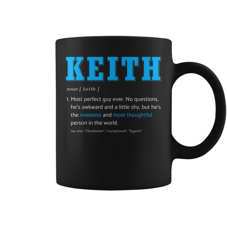 Keith Sarcastic Name Definition Gift For Keith Coffee Mug