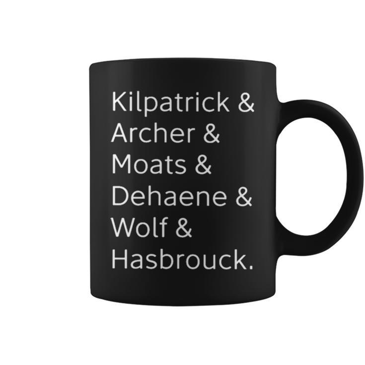 Kilpatrick Archer Moats Dehaene Wolf Hasbrouck T Coffee Mug