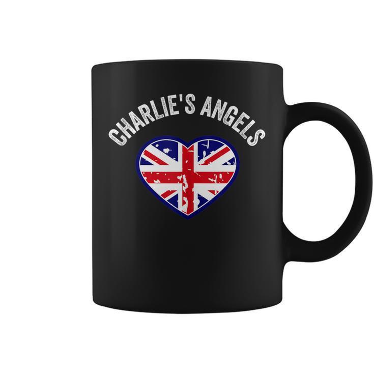 King Charles Angels Retro Womens Group Coronation  Coffee Mug