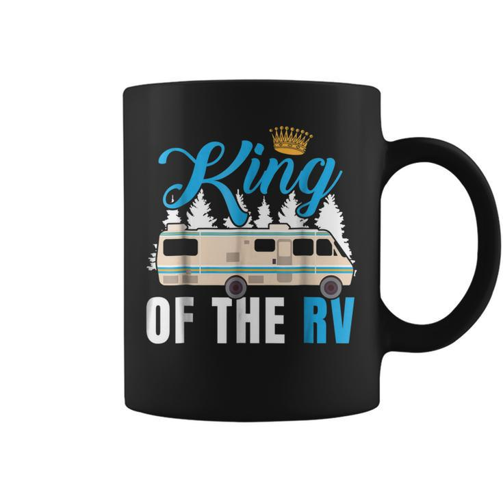 King Of The Rv Camper Rv Owner Funny Gift T  For Dad Coffee Mug