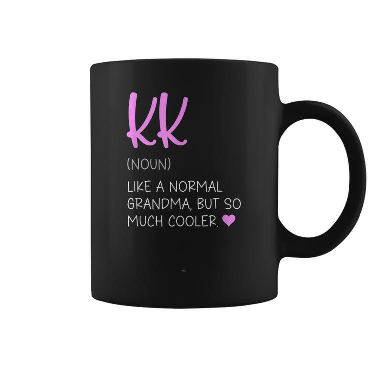 Kk Definition Cute Mothers Day Grandma  Coffee Mug