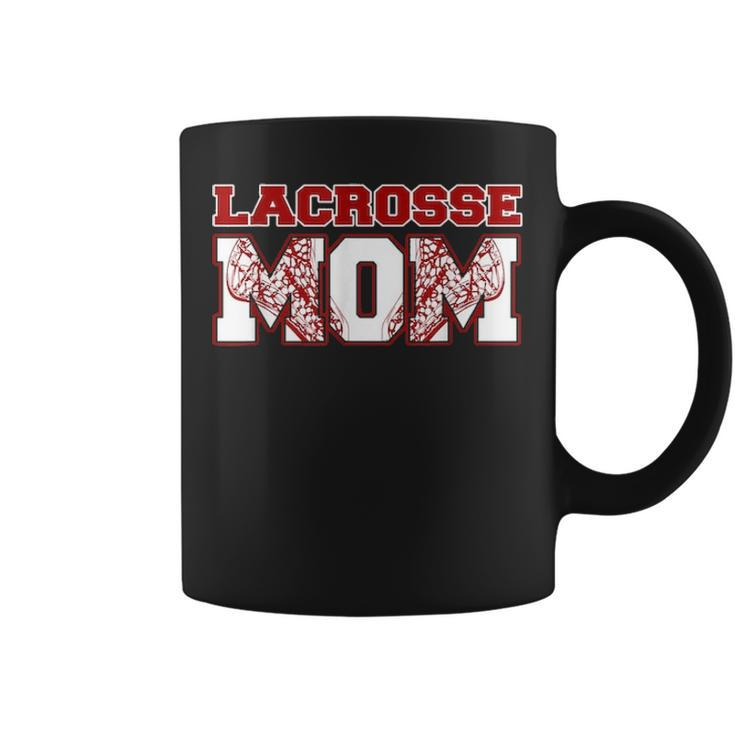 Lacrosse Mom Womens Gift Lax Sports Mother Funny Gift Coffee Mug