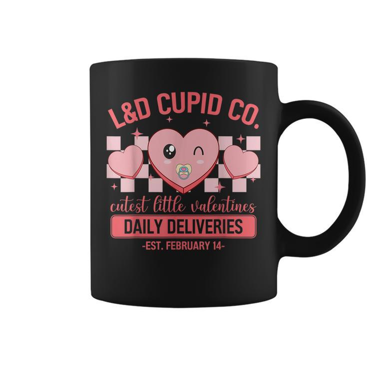 L&D Cupid Co Funny Labor And Delivery Valentines Day  Coffee Mug