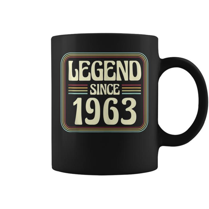 Legend Since 1963 Original Born In 1963 60Th Birthday Year  Coffee Mug