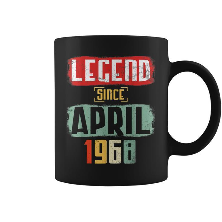 Legend Since April 1968 Happy Birthday 55 Years Old Me You  Coffee Mug